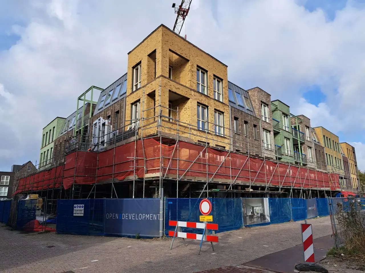 Takkenkamp gevelwerkzaamheden