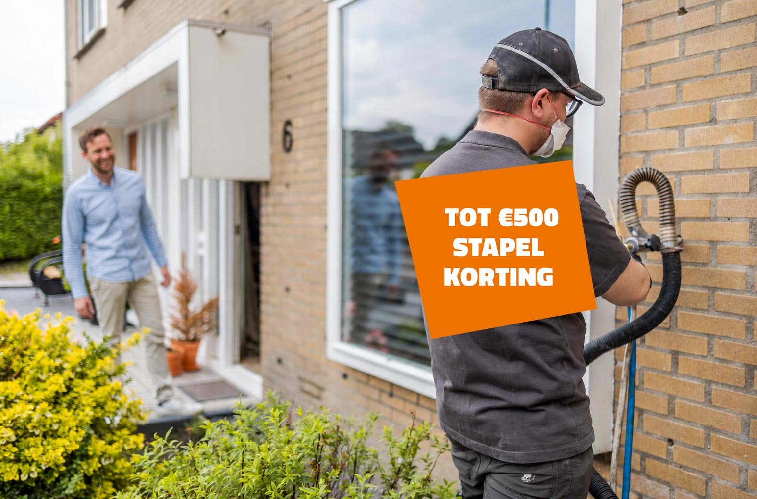 Tot 500 honder euro stapelkorting