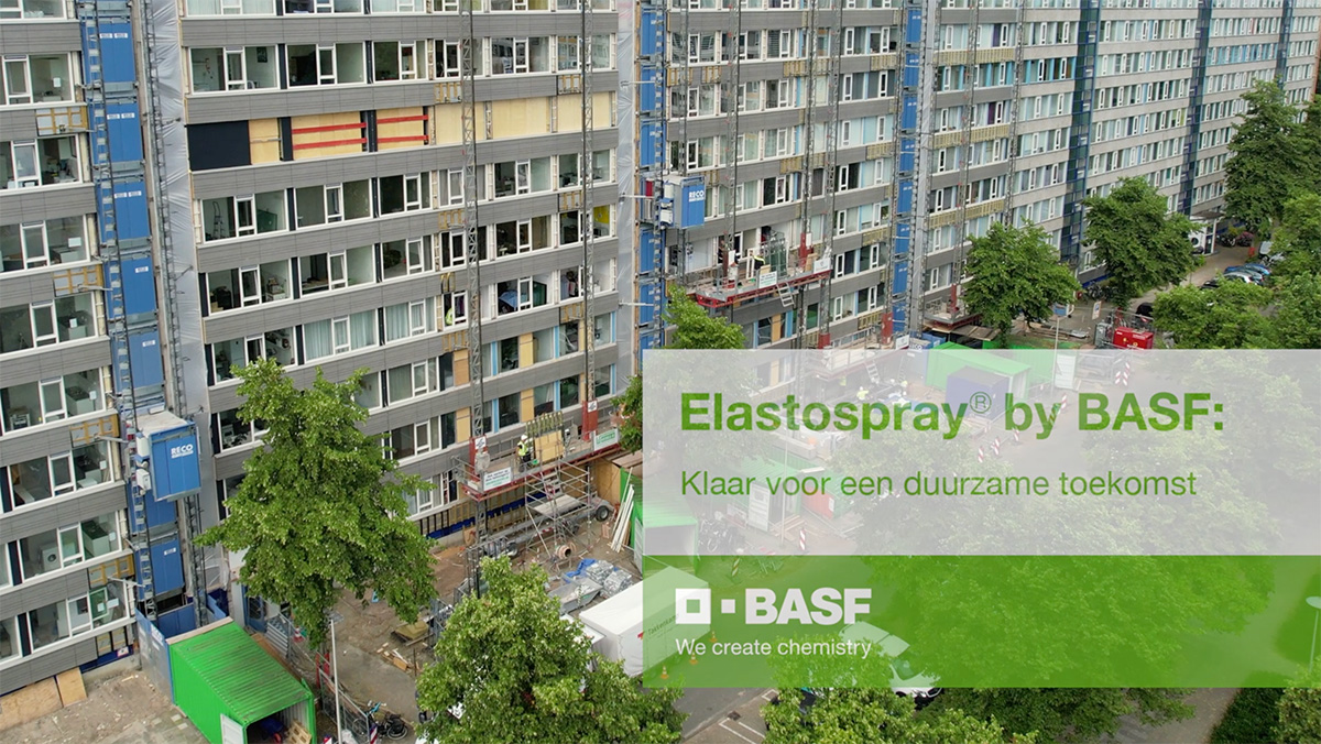 Met Elastospray® by BASF klaar voor een duurzame toekomst