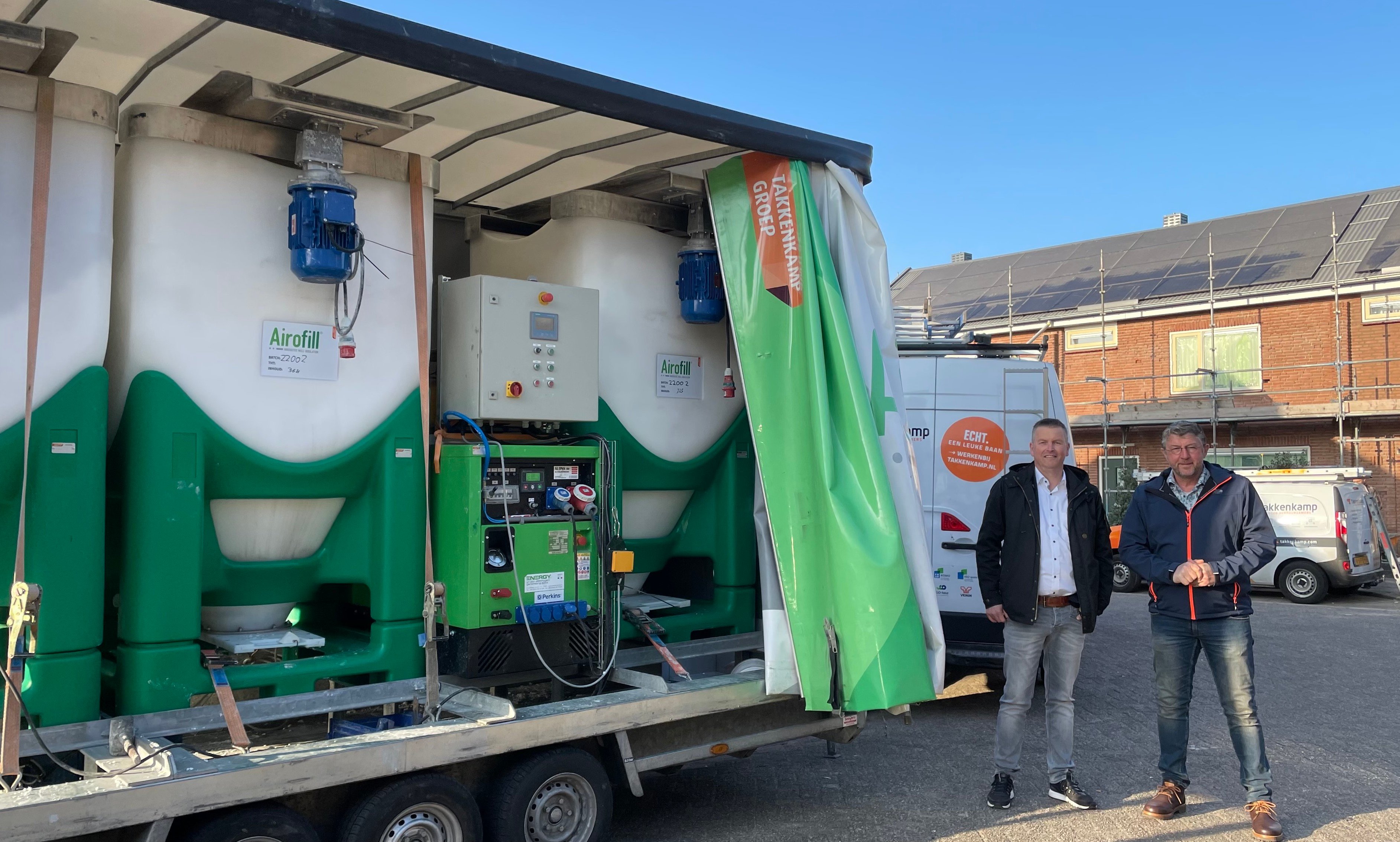 Isoleren woningen met Airofill in Sprang-Capelle