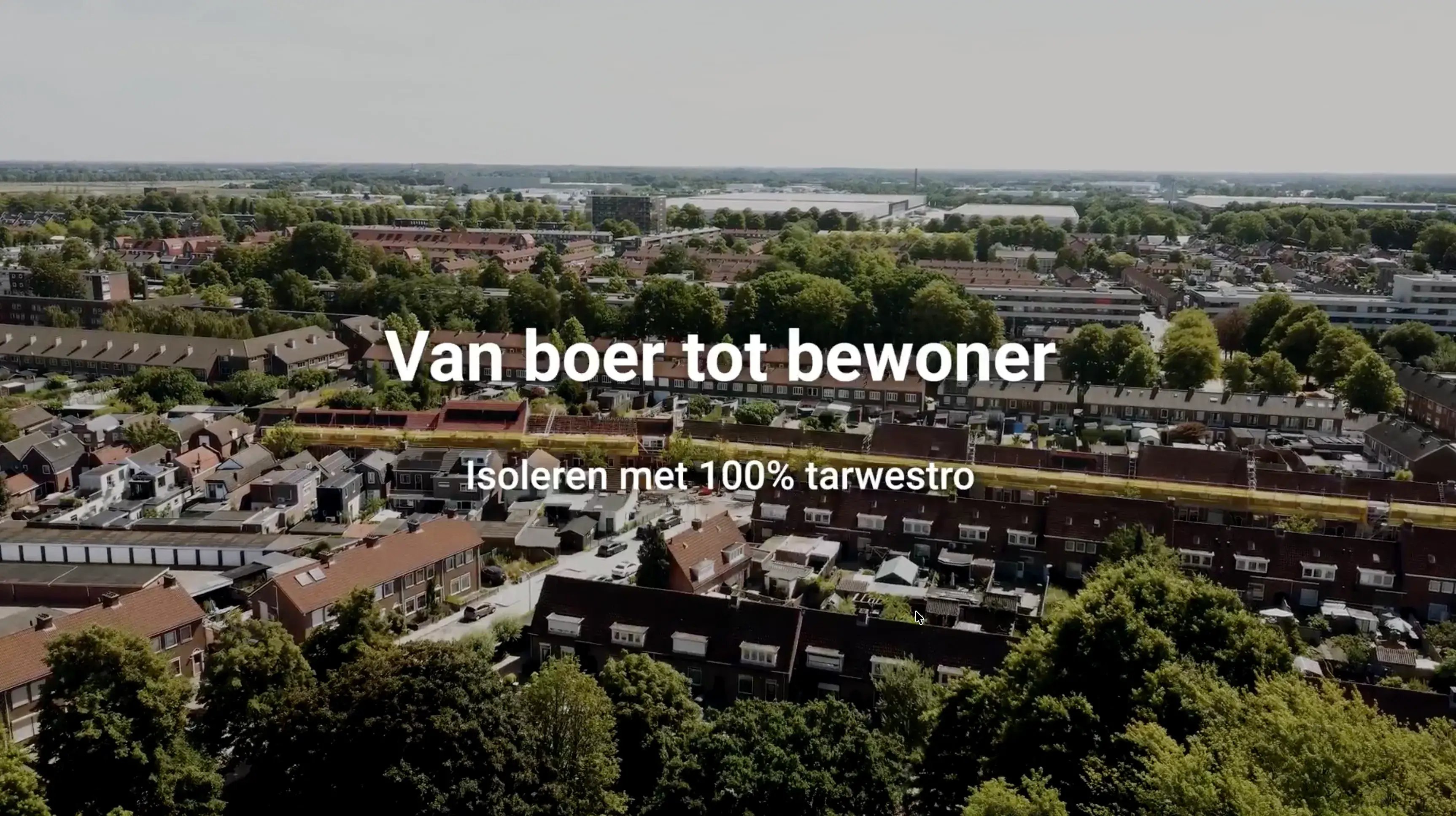 van boer tot bewoner isoleren met tarwestro