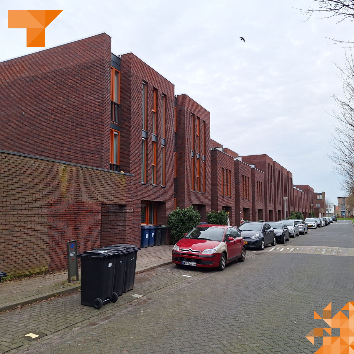 Gevel project Almere Takkenkamp